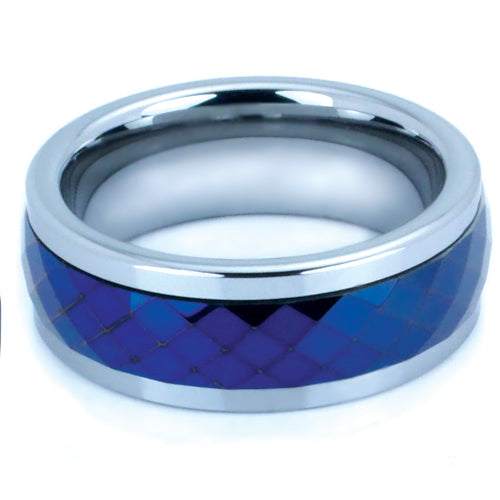 Polished Tungsten Carbide Wedding Band - WRTG9526