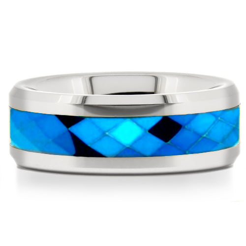 Polished Tungsten Carbide Wedding Band - WRTG9527