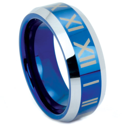 Polished Tungsten Carbide Wedding Band - WRTG9529