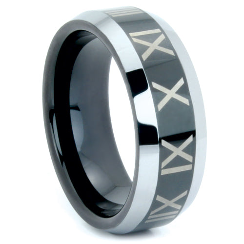 Polished Tungsten Carbide Wedding Band - WRTG9532
