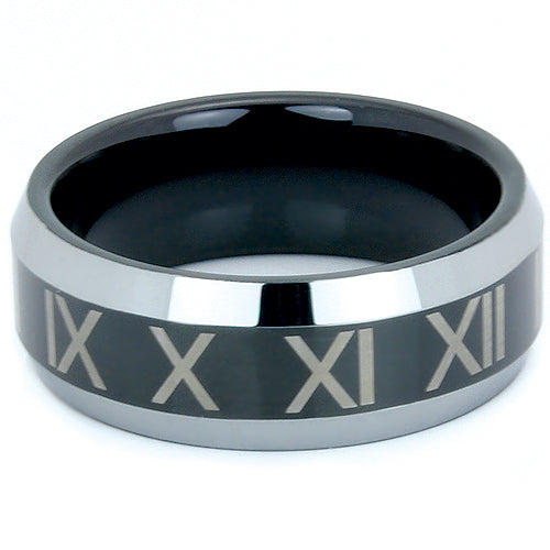 Polished Tungsten Carbide Wedding Band - WRTG9532