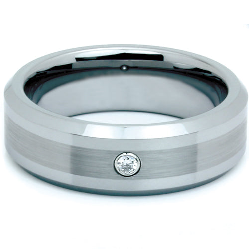 Classic Brushed Tungsten Carbide Wedding Band - WRTG9534