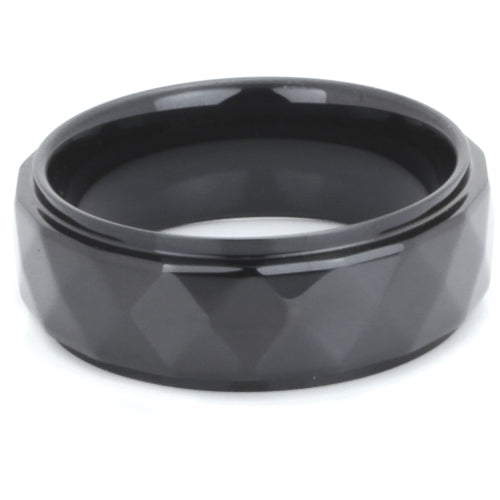 Polished Tungsten Carbide Wedding Band - WRTG9539