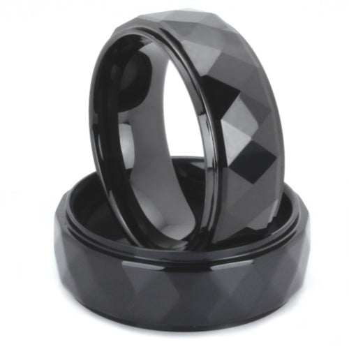 Polished Tungsten Carbide Wedding Band - WRTG9539