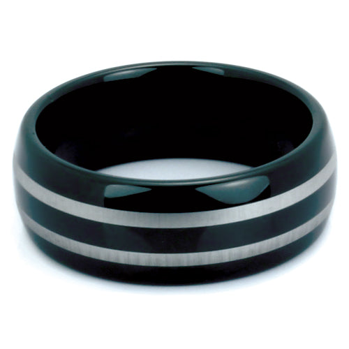 Premium Brushed Tungsten Carbide Wedding Band - WRTG9541