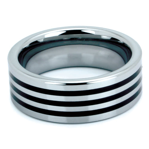 Premium Brushed Tungsten Carbide Wedding Band - WRTG9542