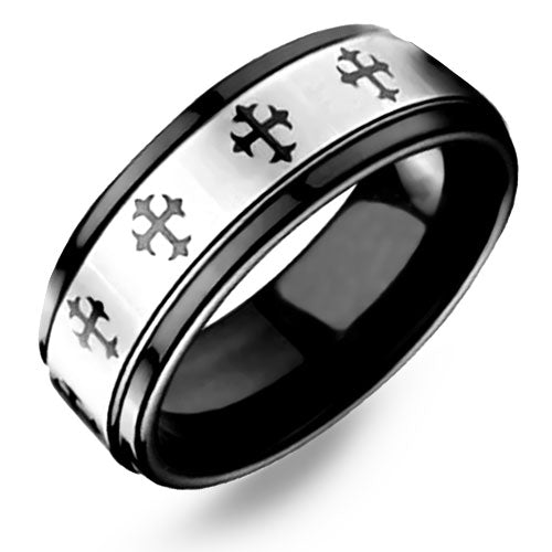 Premium Brushed Tungsten Carbide Wedding Band - WRTG9603