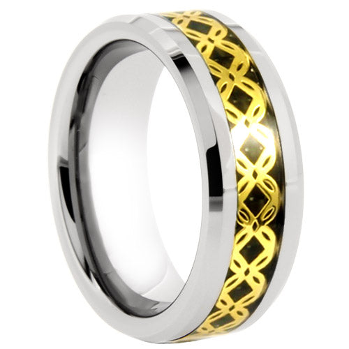 Polished Tungsten Carbide Wedding Band - WRTG9605