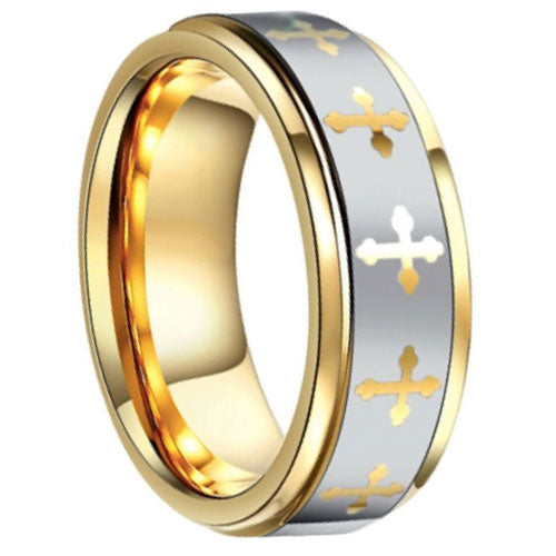 Polished Tungsten Carbide Wedding Band - WRTG9611