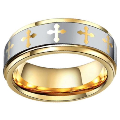 Polished Tungsten Carbide Wedding Band - WRTG9611