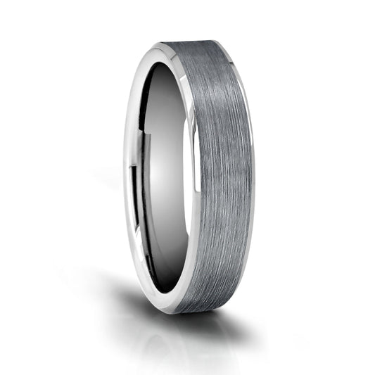 Polished Tungsten Carbide Wedding Band - WRTG9612A