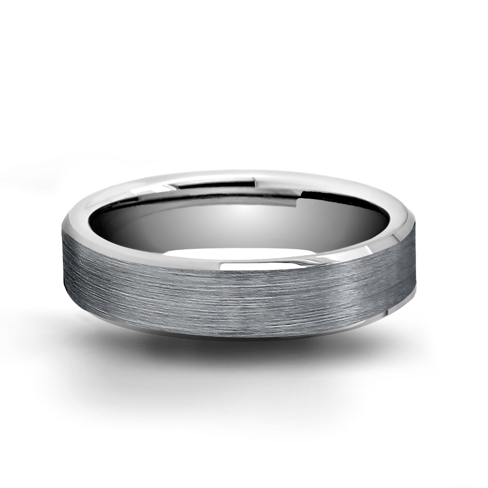 Polished Tungsten Carbide Wedding Band - WRTG9612A