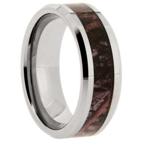 Polished Tungsten Carbide Wedding Band - WRTG9614