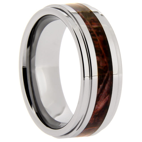 Polished Tungsten Carbide Wedding Band - WRTG9614D