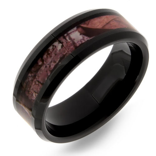 Polished Tungsten Carbide Wedding Band - WRTG9615