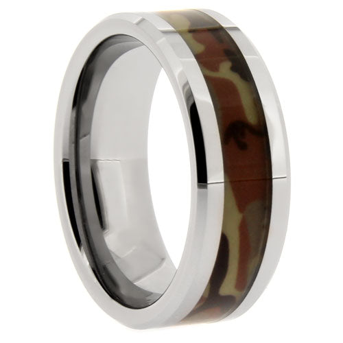 Polished Tungsten Carbide Wedding Band - WRTG9616