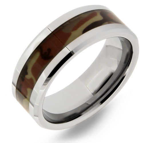 Polished Tungsten Carbide Wedding Band - WRTG9616