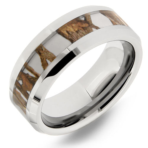 Polished Tungsten Carbide Wedding Band - WRTG9619