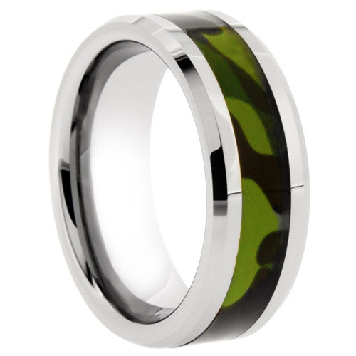 Polished Tungsten Carbide Wedding Band - WRTG9620