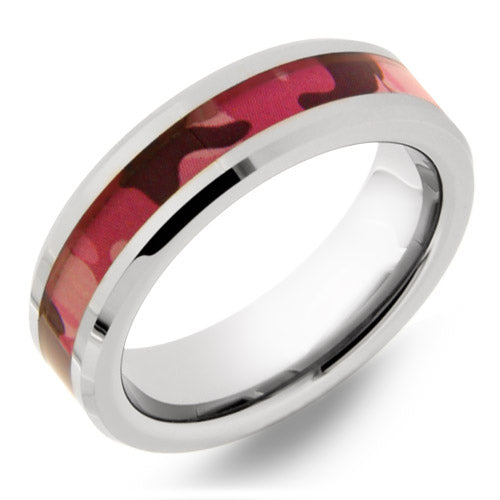 Polished Tungsten Carbide Wedding Band - WRTG9621