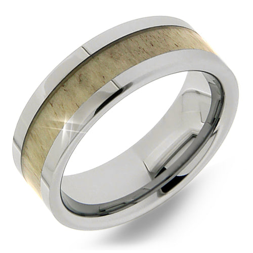 Polished Tungsten Carbide Wedding Band - WRTG9630