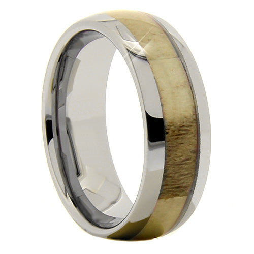 Polished Tungsten Carbide Wedding Band - WRTG9631