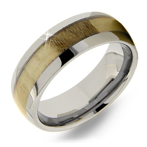 Polished Tungsten Carbide Wedding Band - WRTG9631