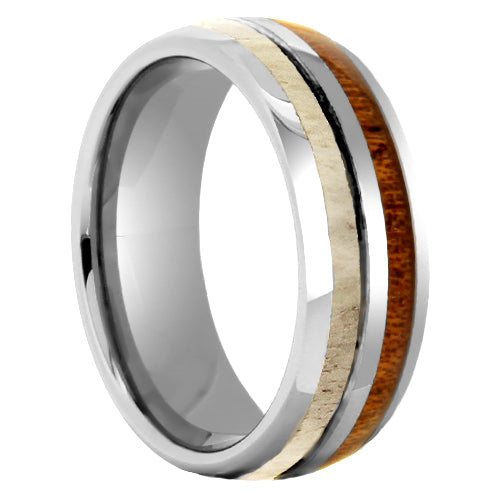 Polished Tungsten Carbide Wedding Band - WRTG9632