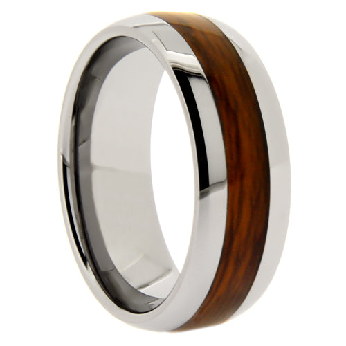 Polished Tungsten Carbide Wedding Band - WRTG9701