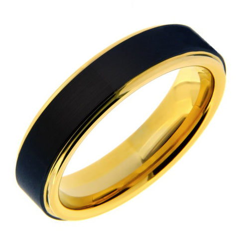 Polished Tungsten Carbide Wedding Band - WRTG9706A