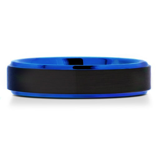 Premium Brushed Tungsten Carbide Wedding Band - WRTG9707A