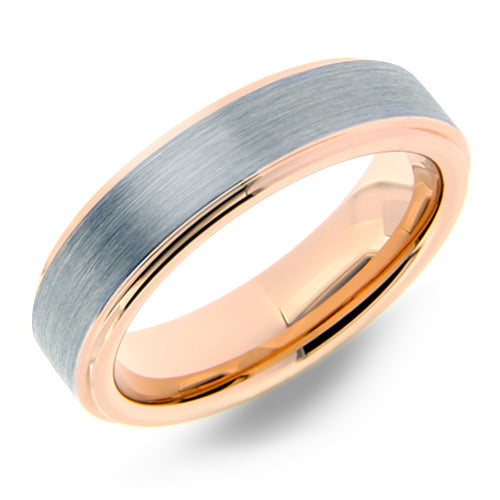 Classic Brushed Tungsten Carbide Wedding Band - WRTG9708