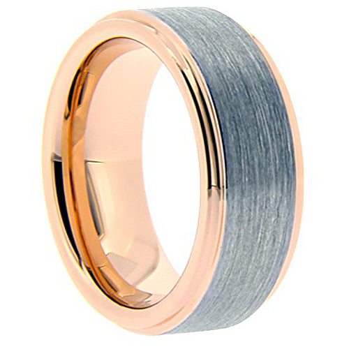 Polished Tungsten Carbide Wedding Band - WRTG9708W