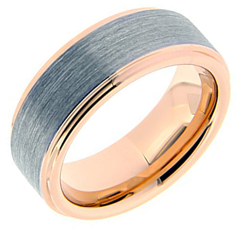 Polished Tungsten Carbide Wedding Band - WRTG9708W