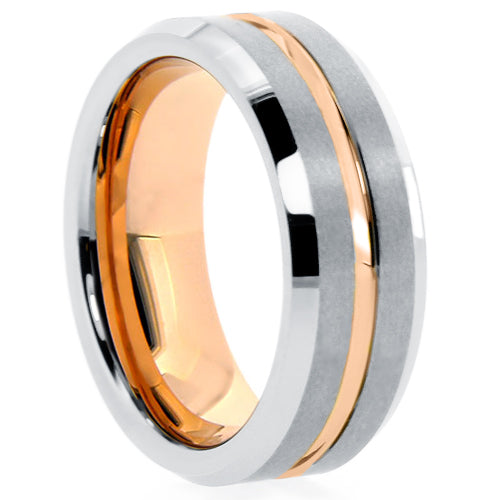 Polished Tungsten Carbide Wedding Band - WRTG9709