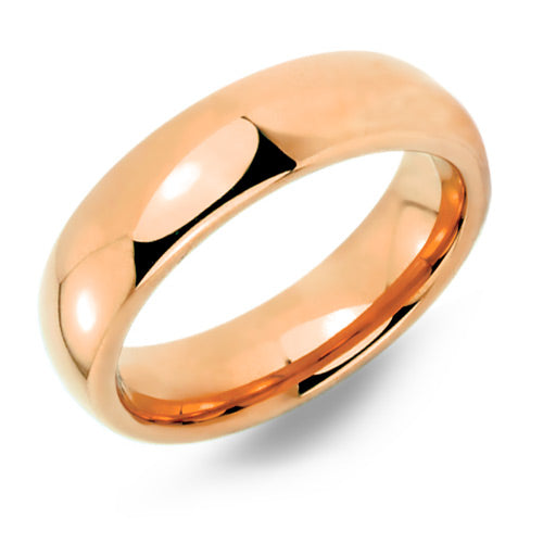 Polished Tungsten Carbide Wedding Band - WRTG9710