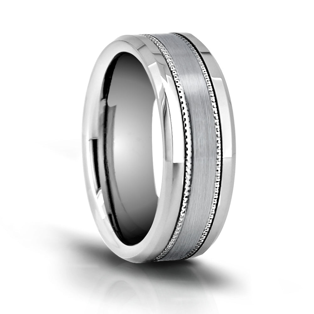 Classic Brushed Tungsten Carbide Wedding Band - WRTG9712