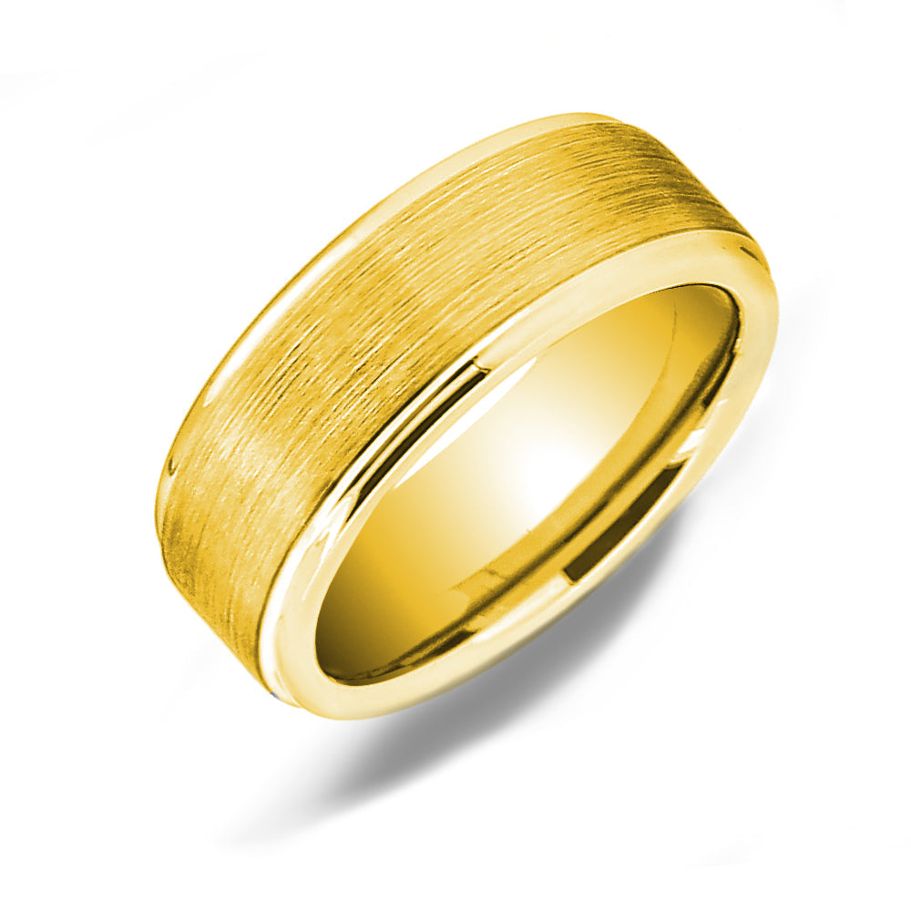 Polished Tungsten Carbide Wedding Band - WRTG9715