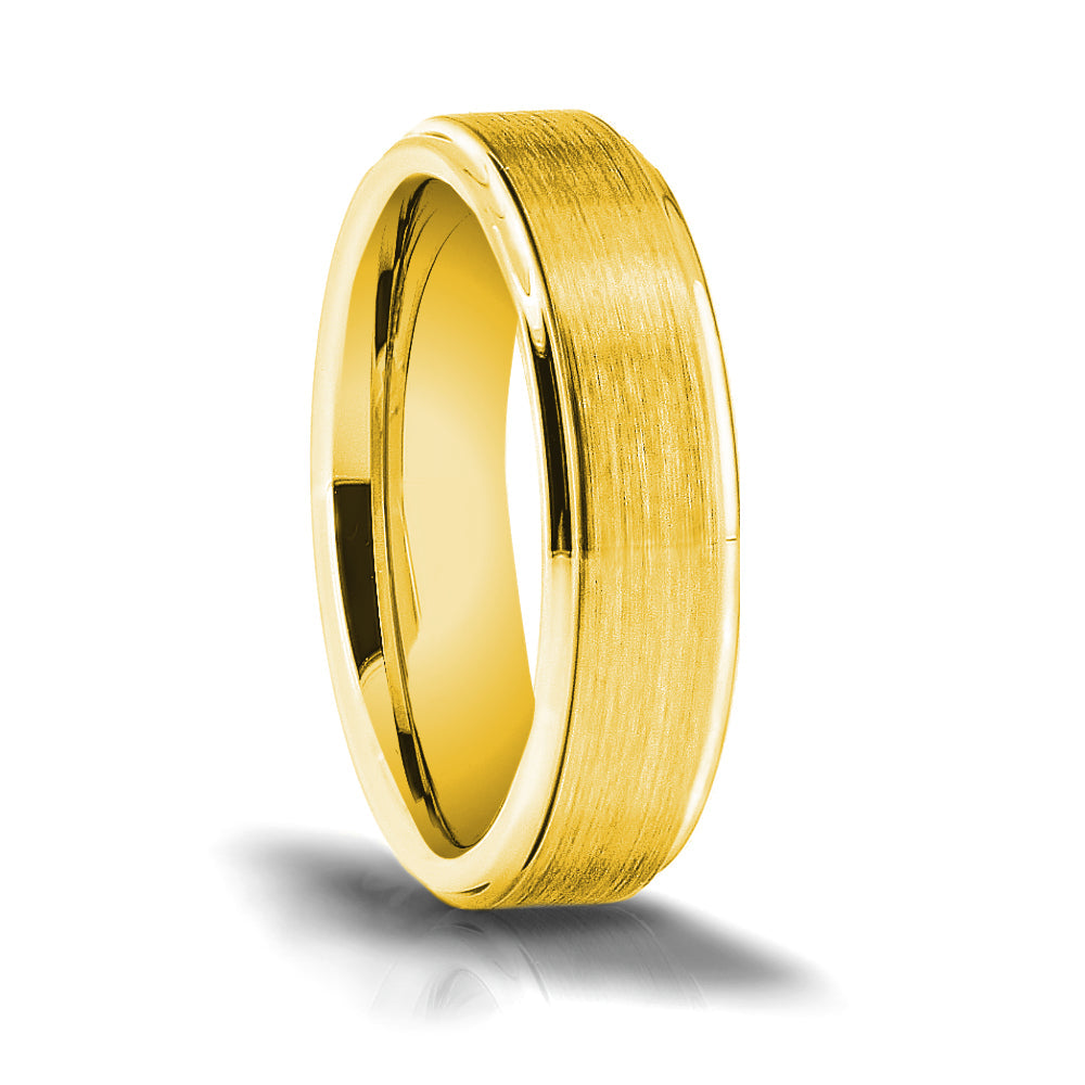 Polished Tungsten Carbide Wedding Band - WRTG9715A