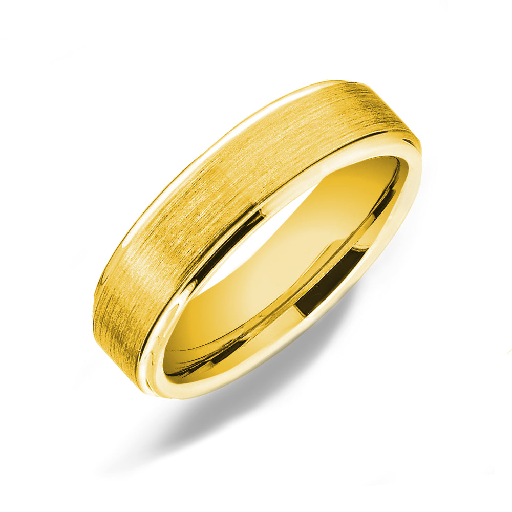Polished Tungsten Carbide Wedding Band - WRTG9715A