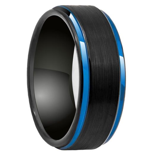 Polished Tungsten Carbide Wedding Band - WRTG9730