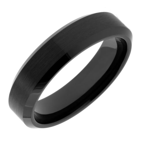 Premium Brushed Tungsten Carbide Wedding Band - WRTG9801A