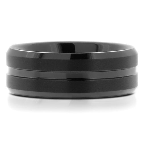 Premium Brushed Tungsten Carbide Wedding Band - WRTG9802