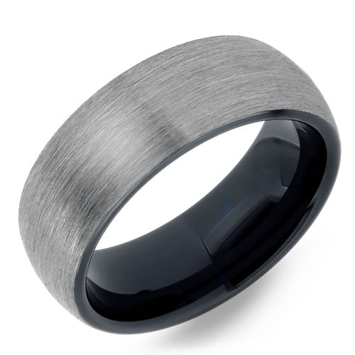 Polished Tungsten Carbide Wedding Band - WRTG9803