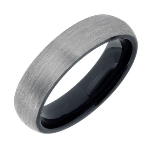 Polished Tungsten Carbide Wedding Band - WRTG9803A