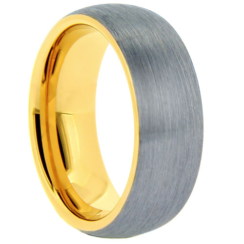 Polished Tungsten Carbide Wedding Band - WRTG9804