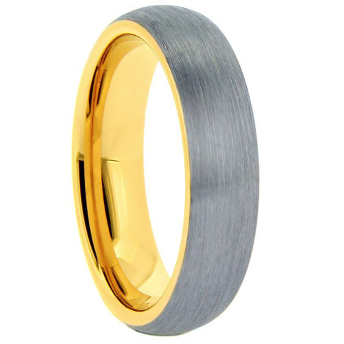 Polished Tungsten Carbide Wedding Band - WRTG9804A