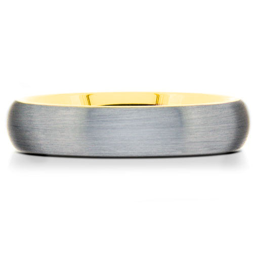 Polished Tungsten Carbide Wedding Band - WRTG9804A