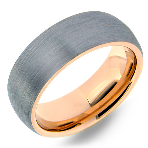 Polished Tungsten Carbide Wedding Band - WRTG9805