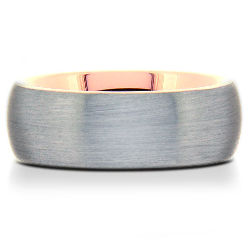 Polished Tungsten Carbide Wedding Band - WRTG9805